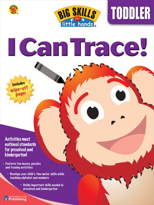 cover image of I Can Trace, Grade Toddler